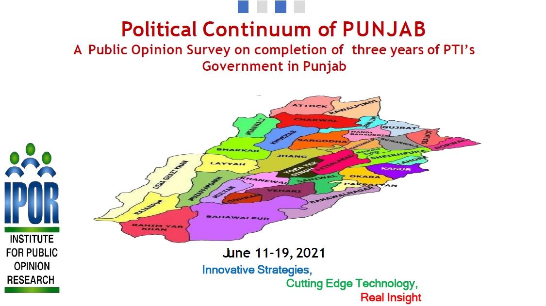 Majority of voters in Punjab wants PTI to complete its 5-year term and PML-N to adopt reconciliatory approach in politics