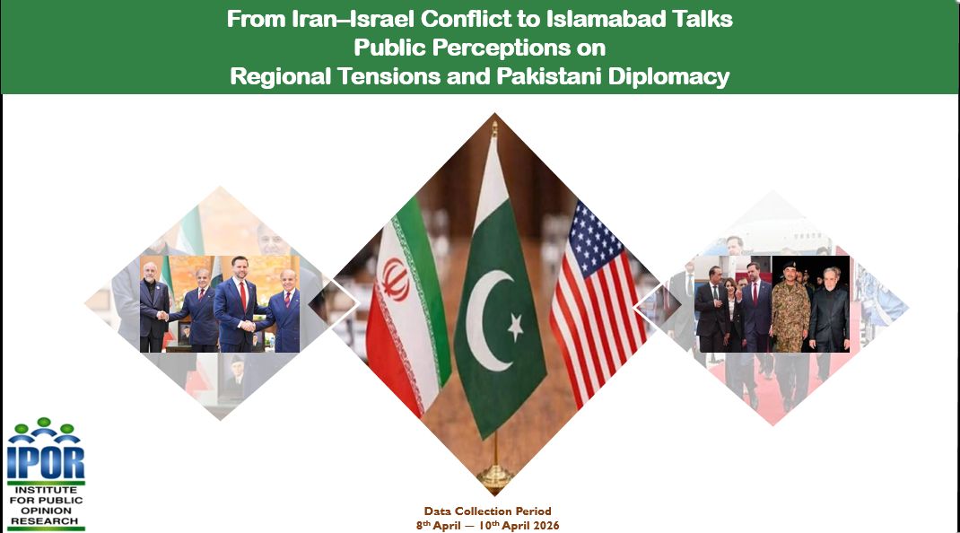 From Iran–Israel Conflict to Islamabad Talks  Public Perceptions on Regional Tensions and Pakistani Diplomacy
