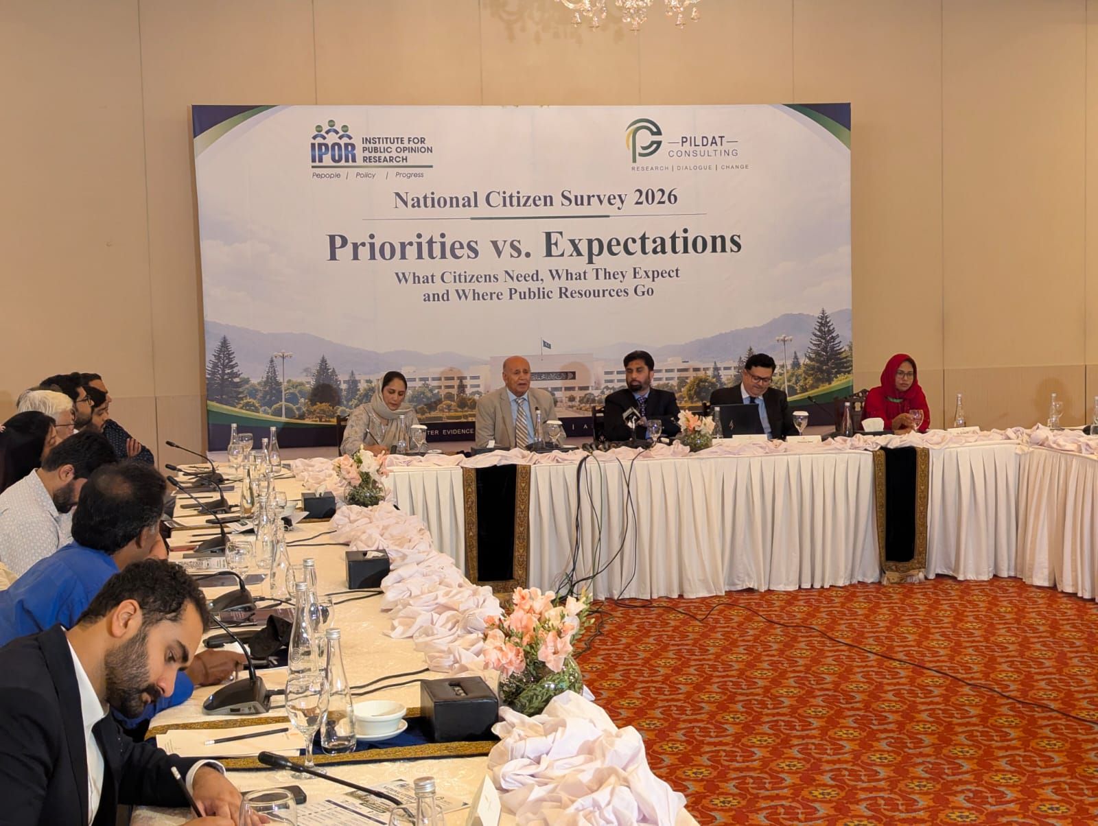 IPOR National Citizen Survey - Priorities Vs Expectations published on different News Channel